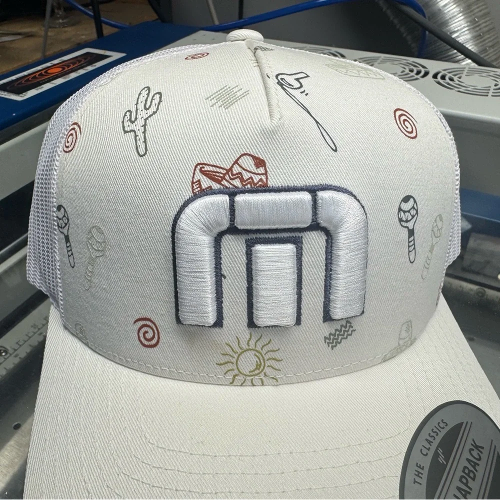 Travis Matthew FIESTA Trucker Hat with southwest vibes. Brand New - Picture 2 of 5